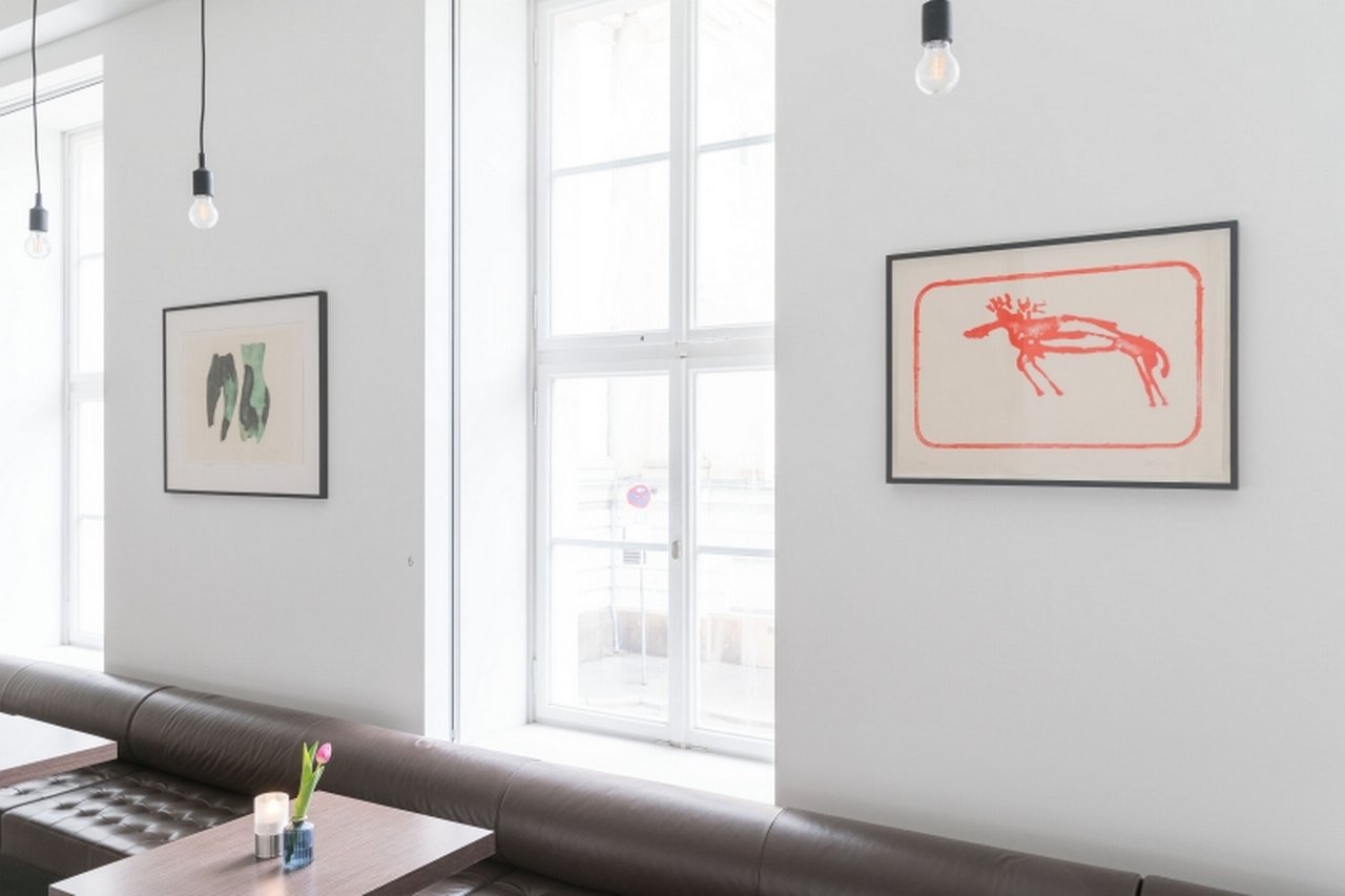 Joseph Beuys: Early works from the Deutsche Bank Collection, exhibition view, PalaisPopulaire, 2021. © VG Bild-Kunst, Bonn 2021