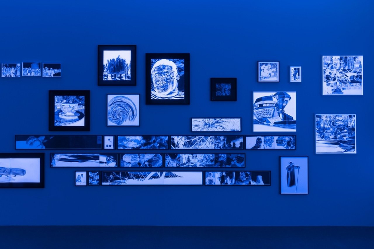 Marc Brandenburg: Hirnsturm II, exhibition view, PalaisPopulaire, 2021. Photo: Mathias Schormann