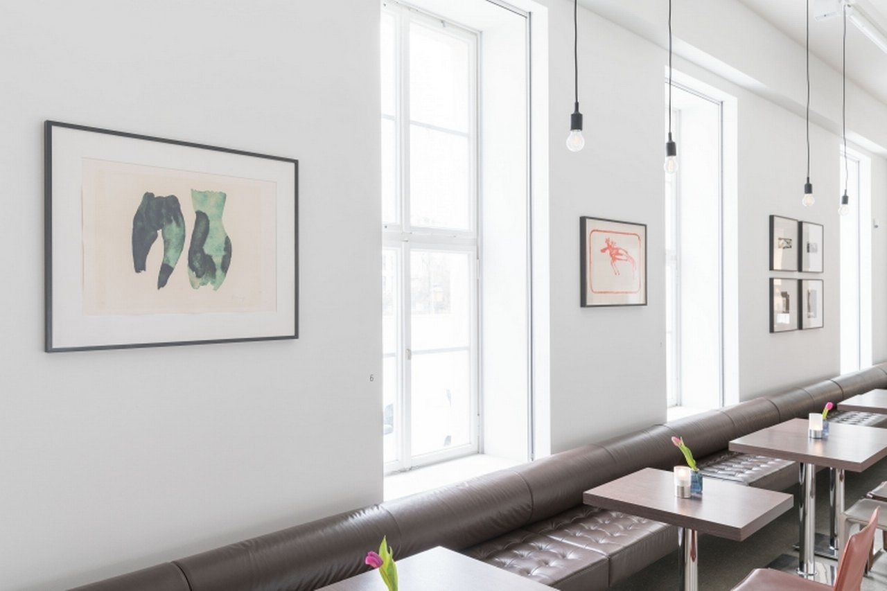 Joseph Beuys: Early works from the Deutsche Bank Collection, exhibition view, PalaisPopulaire, 2021. © VG Bild-Kunst, Bonn 2021