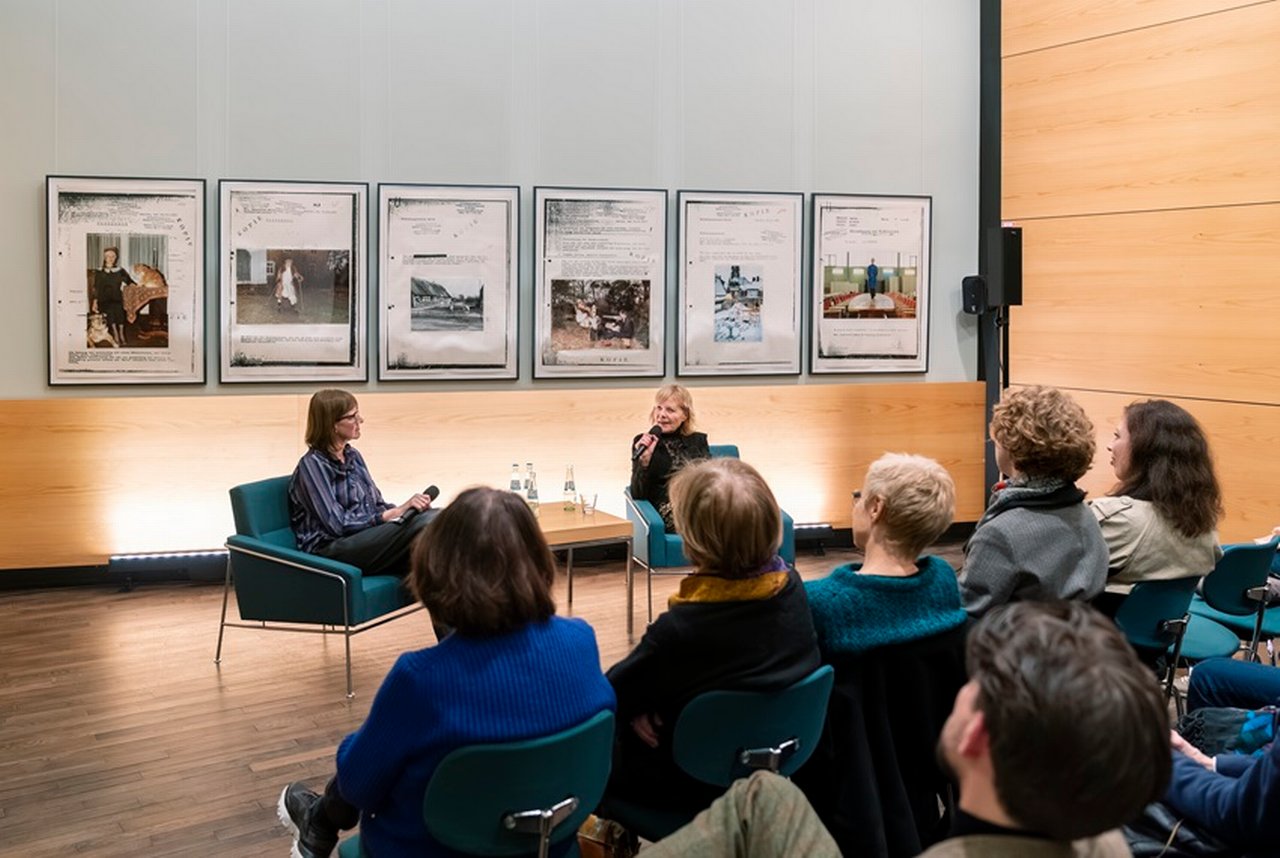 Britta Färber und artist Cornelia Schleime